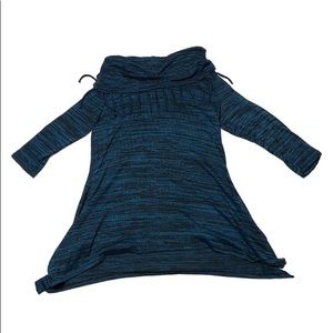 Women’s Heather Blue Blouse